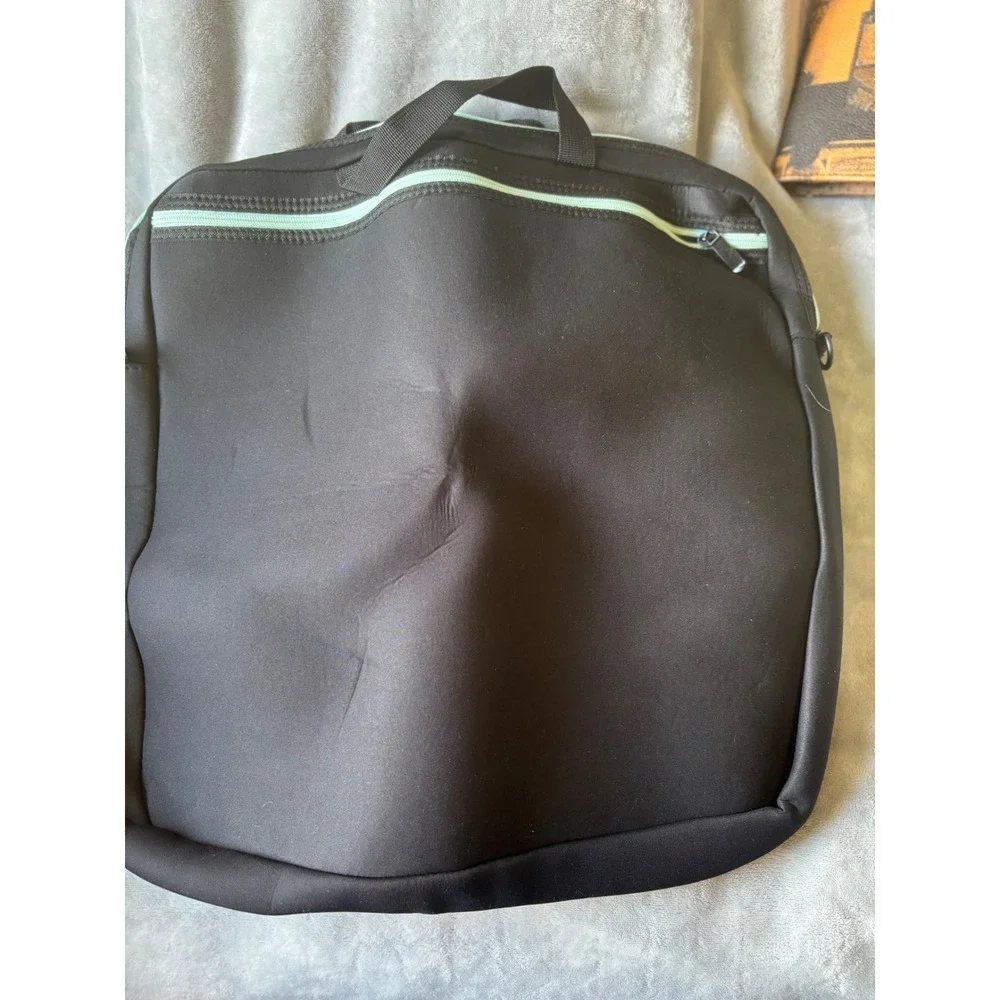 Shotbox Neoprene Carrying Case Bag for Portable Photo Studio Black Mint Green